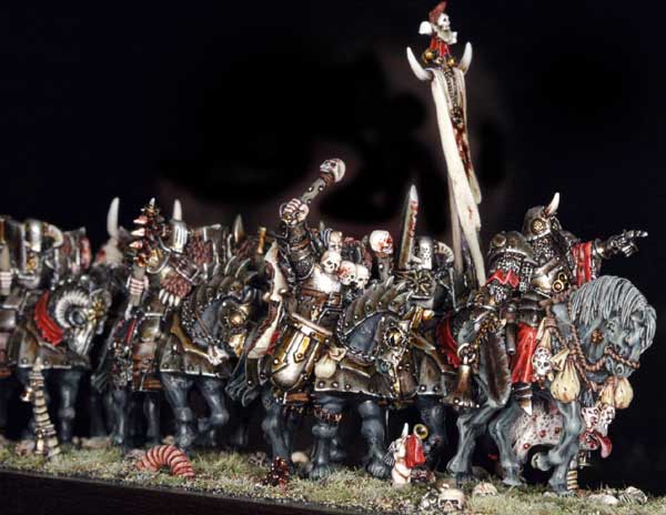 Chaos Knighr Regiment by Jakob Nielsen