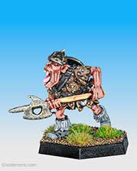 ADD53 Orc with Battle Axe B