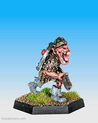 ADD53 Orc with Battle Axe B