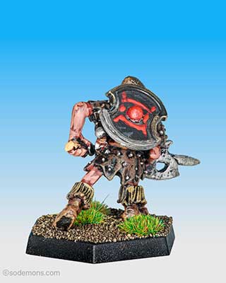 ADD53 Orc with Battle Axe D