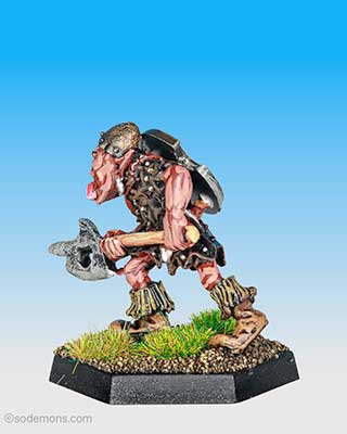 ADD53 Orc with Battle Axe D