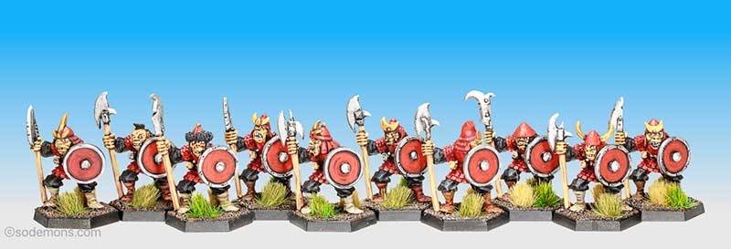ADD54 Hobgoblins with Pole Arms
