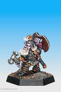 ADD65 Duergar with Hammer C
