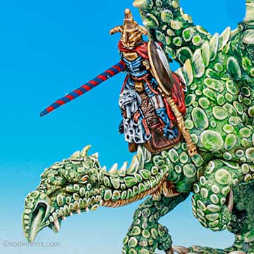 NB2 Dragon with NB3 Rider & NB4 Saddle