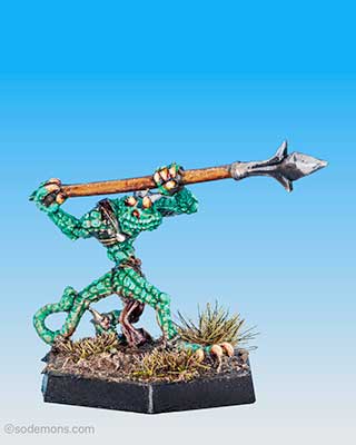 Warrior with Thrusting Spear