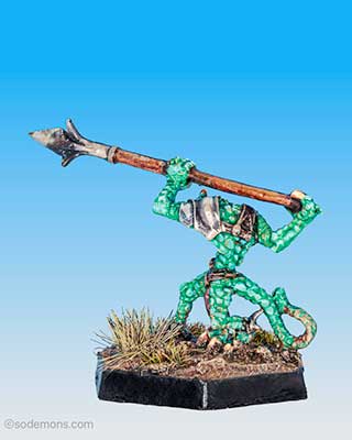 Warrior with Thrusting Spear