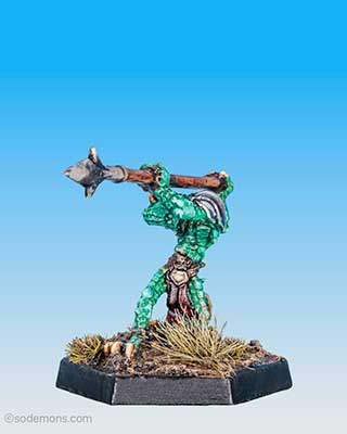 Warrior with Thrusting Spear