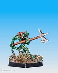 Warrior with Halberd