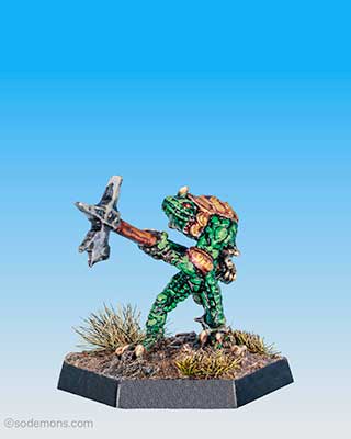 Warrior with Halberd