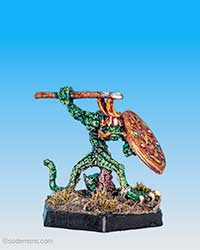 Warrior with Throwing Spear