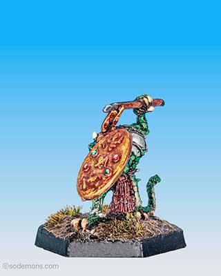 Warrior with Throwing Spear