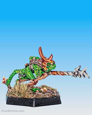 Warrior with Gutting Pole