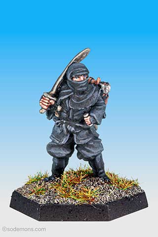 C1-9 Ninja (Assassin) with Sword ( FA12-2)