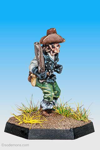 C1-16 Thief with club