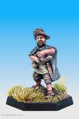 C1-22 Thief with Short Sword