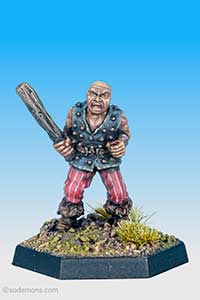 C1-25 Thief with Club