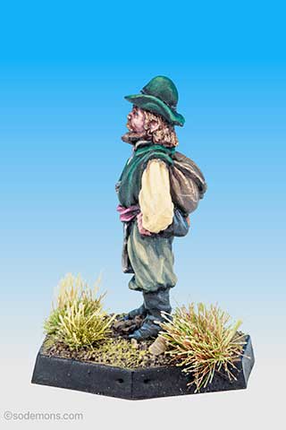 C1-28 Thief with Scimitar