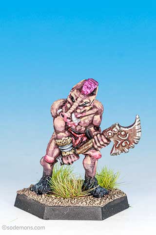 Beastman with Axe