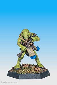 Tribesman with Blowpipe