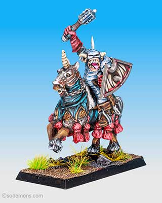 C33 Chaos Hero mounted