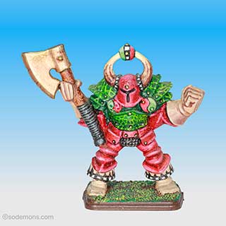 Heroquest Plastic Chaos Warrior