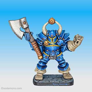 Heroquest Plastic Chaos Warrior