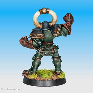 Bloodbowl Chaos Warrior 3