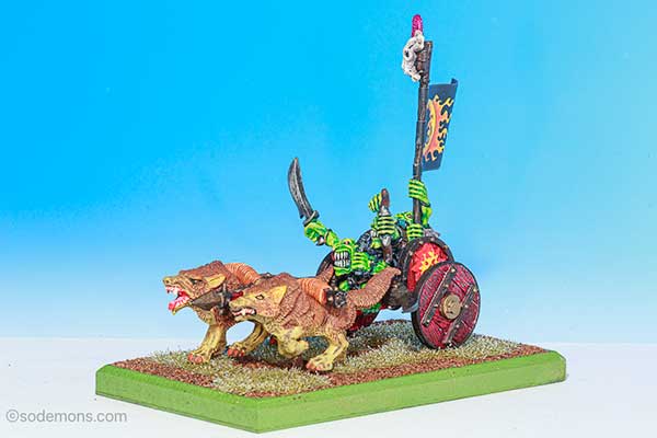 Goblin 2 Wolf Chariot