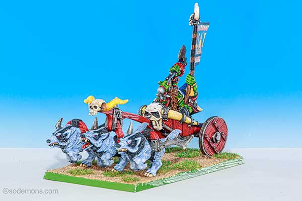 Chieftain Grom's Goblin War Chariot