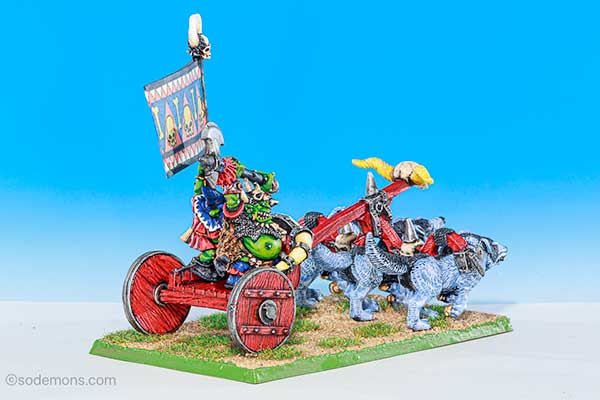 Chieftain Grom's Goblin War Chariot