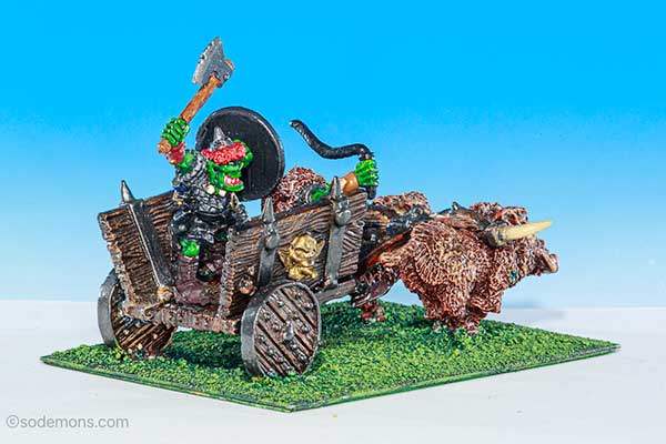 Marauder MB6 Orc Battle Chariot (with Boars)
