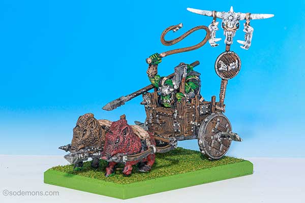 Plastic Orc Chariot