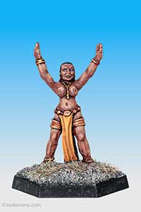 Amazon High Priestess casting Spell