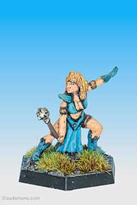 Priestess with Mace