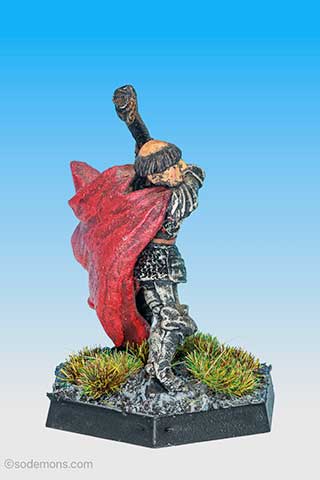 Cleric Swinging Hammer