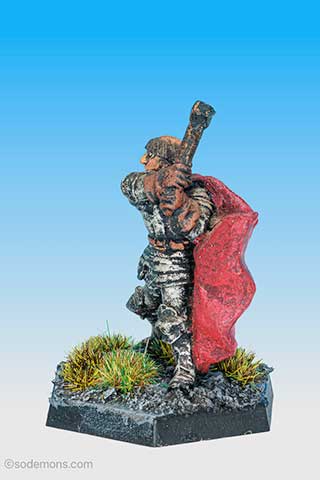 Cleric Swinging Hammer