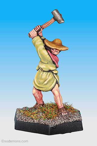 Priest with Pestasos and Hammer