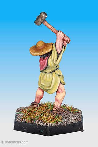 Priest with Pestasos and Hammer