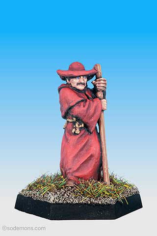 Cleric with Staff