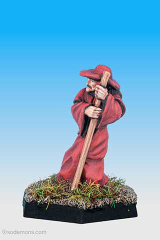 Cleric with Staff