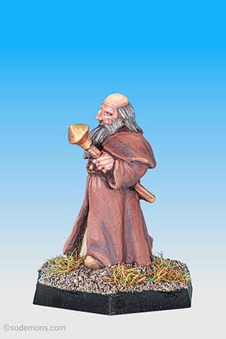 Friar with Mace