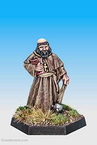 Friar with Mace and Book