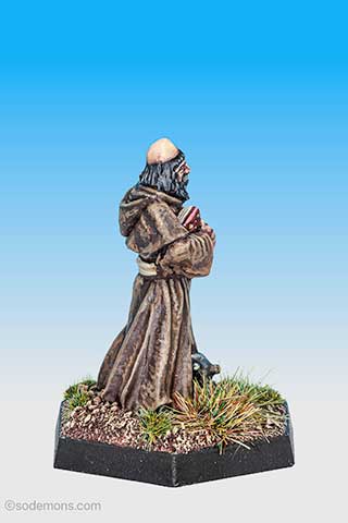 Friar with Mace and Book