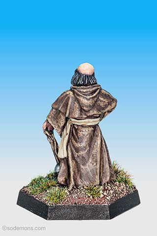 Friar with Mace and Book