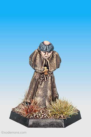 Friar concealing Club