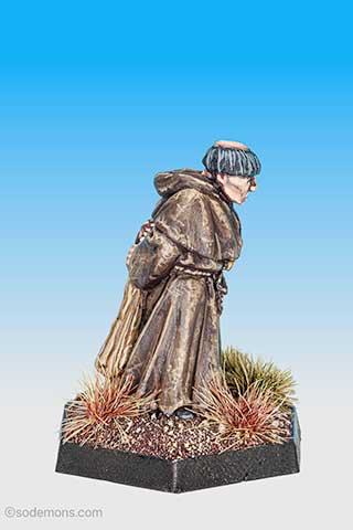 Friar concealing Club