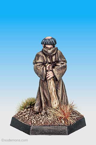 Friar concealing Club