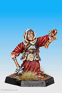 Dungeons & Dragons BDD1 Cleric (with Ankh)