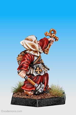 Dungeons & Dragons BDD1 Cleric (with Ankh)