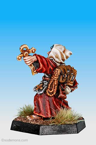 Dungeons & Dragons BDD1 Cleric (with Ankh)